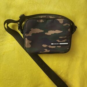 DKNY SPORT Camouflage Crossbody Bag
